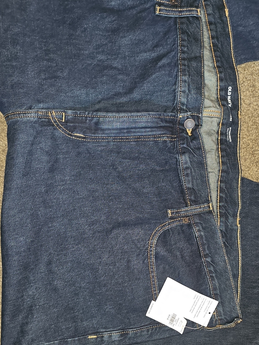 Old Navy Men's Indigo Straight-Leg Jeans